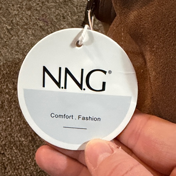 Tan Suede Women's Boots - Picture 8 of 8